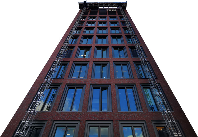 Neon Zentgraf DB Tower Frankfurt Leuchtbuchstaben