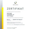 SCC Zertifikat Vorschau