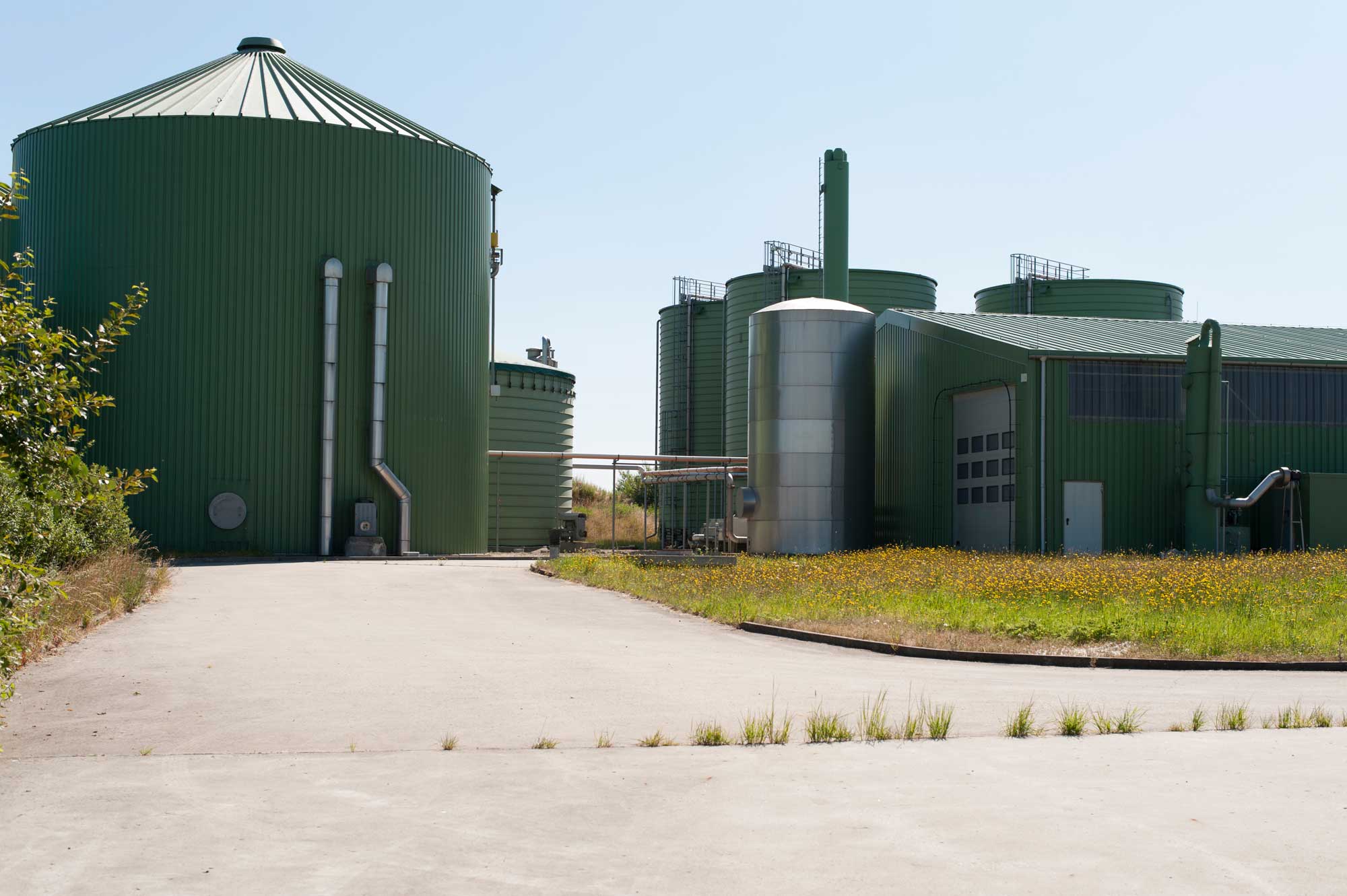MAS Fermenterreinigung Biogasanlage