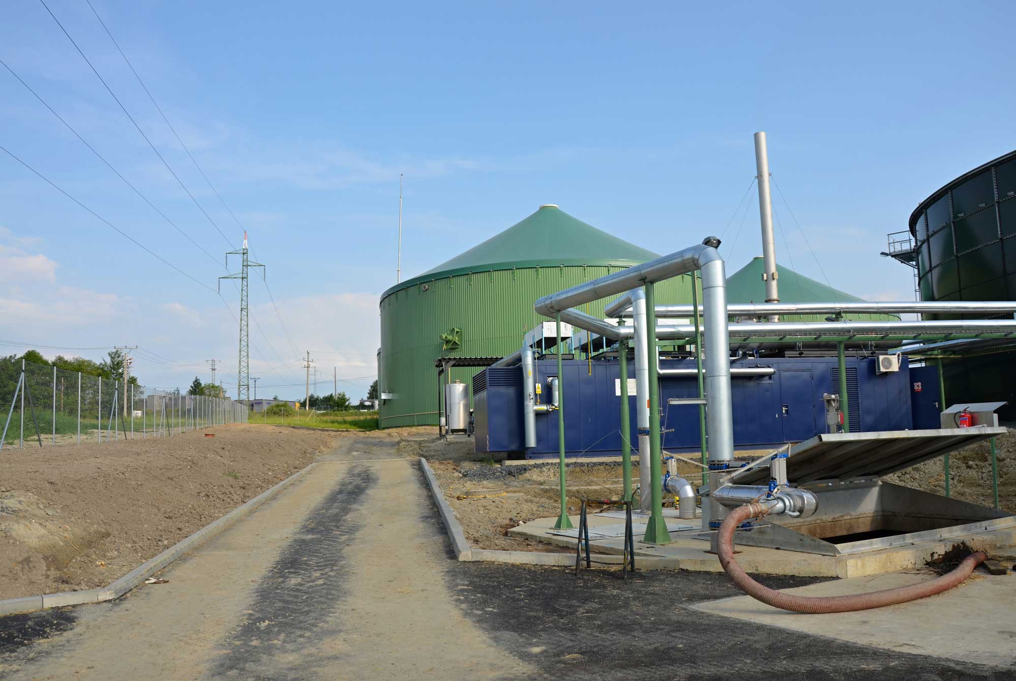 MAS Biogasanlage Fermenterreinigung